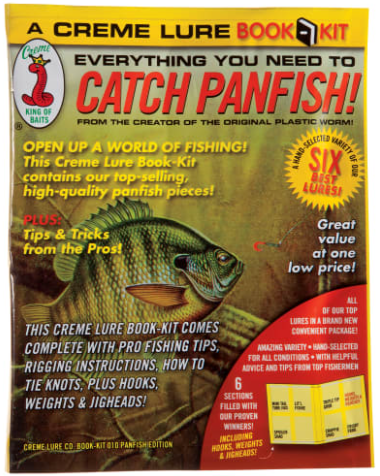 Creme Lure Book Kit Panfish Fishing