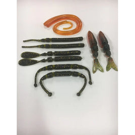 LFT Lures - Hissy Fit Trailer Kit - Copperhead